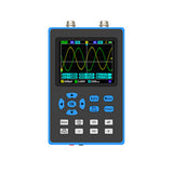 DSO2512G 120M Bandwidth Dual Channel Oscilloscope 2.8 Inch Display 10mV Minimum Vertical Sensitivity FFT Spectrum Analysis
