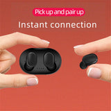 A6S TWS Bluetooth 5.0 Earphone Wireless Headphone Stereo Headset Sport Earbuds Microphone With Charging Box For Smartphone