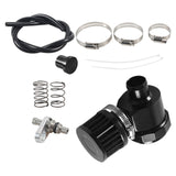 Blow Off Valve Kit Performance Filter Black Turbo Splitter Valve Dump Valve Kit for Polaris RZR Xpt 16-2021 Turbo Billet