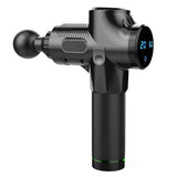 Massage Gun Deep Muscle Massager 30 Speeds LCD Touch Display Body Neck Massage Relaxation Slimming Shaping Pain Relief(US)