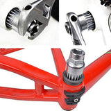 Bicycle Cassette Removal Tool Multifunctional Bike Repair Tool Kits Bicycle Sprocket Removal Too Set for All Bike Types