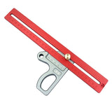 200/300/400mm Woodworking 45/90 Degree Scriber Ruler Height Gauge Measuring Tool 6XDD