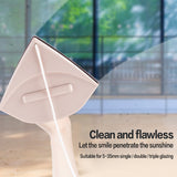 Adjustable Magnetic Window Glass Cleaner 5-35mm Double Side Magnets Brush Home Wiper Surface Cleaning Washing Tools