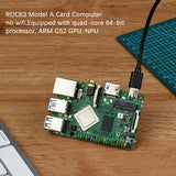 ROCK3 Model A Card Computer SBC Module With Wireless Wifi Module A1 Based On RK3568 Cortex-A55 2GB RAM Design