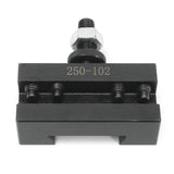 6-12 Inch 2 AXA Boring Turning Quick Change Tool Post Facing Holder 250-102 for CNC Lathe Tool Kit