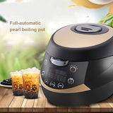 Milk tea shop Pearls machine Bubble tea pearl Cooking pot Sago cooker making machine Non-stick pan 5L large capacity 900W