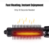 Electric 4 in 1 Curling iron Ceramic Hair Dryer Professional Hairdressing with Hair Brush Comb Roller Curling Wand Salon Styling