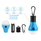 Portable LED Camping Tent Light LED Lanterna Flashlight Torch Lamp Work Light Backpacking Fishing Emergency Battery Powered