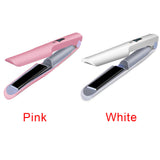 Curling Iron Curler Cordless Wireless Hair Straightener Tool Charging USB Mini Flat Iron