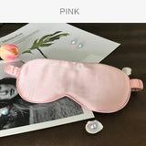 100% Natural Silk Sleeping Eye Mask Shade Soft Sleep Mask Eye Patch Breathable Eyeshade Sleeping Bandage on Eyes For Sleeping