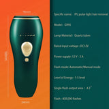 IPL Lasers Hair Removal Female Home Epilator Light Hair Removal Pulse Light Epilator Female Body US Plug