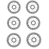 30T 32T 34T 36T 38T 40T Round Oval Chainring Narrow Wide Single Chainring for 12 Speed Bicycle Chain Ring Parts K3NC