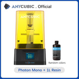 ANYCUBIC 3D Printer Photon Mono UV Light Hardening LCD Resin 3D Printer with 50mm/h Fast Printing Speed, Print Size 130x82x165mm