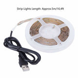 Room Lighting LED Strip Lights Simple and Convenient with USB Cable Connection for Parties for Bars