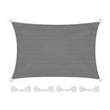 Sun Shade Sail With Mounting Ropes Sun Protection Water Resistant Shade Dispenser UV Protection For Garden Balcony
