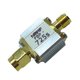 725MHz 703-748MHz SAW bandpass filter, 45MHz bandwidth, 1dB bandwidth, SMA interface
