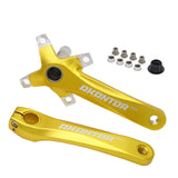 CATAZER Bicycle Crank Chainwheel 104BCD 32T MTB Bike Crankset Aluminum Alloy with Bottom 170mm Crank  Bike Parts  Crank Set