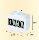 Students Electronic Digital Timer Kitchen Cooking Shower Study Stopwatch Alarm Clock Electronic Cooking Countdown Time Timer