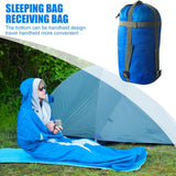 4 Colors Sleeping Bag Ultralight Waterproof Cotton Sleeping Bag Nature Hike Summer Hiking Nylon Storage Bag For Camping Travel