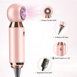 2021 Newest Design 20s/m Airflow Mini Hair Dryer Leafless Powerfull 800W Hair Dryer Mute 80DB Hair Dryes Travel One Step