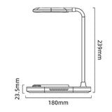 15W Wireless Charger Table Lamp Stand For Iphone 13 12 11 Pro Max Fast Charging Station For Apple Watch