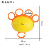 1 Pc Finger Grip Ball Massage Rehabilitation Training Elderly Exercise Ball Hand Finger Strength Circle Grip Device