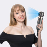 Amazon Hot Bladeless Hair Dryer Powerful Fast Hairdryer Blow Dryer Mini Compact Lightweight Home Travel