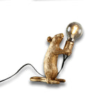 Mouse Desk Lamps Seletti Morden LED Bedside Table Lamp For Home Bedroom Decoration Art deco Rat Night Lights EU/AU/US/UK Plug