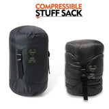 Akmax.cn Down Mummy Sleeping Bag 0 Degree F 400 Fill Power for 3-4 Seasons Ultralight Compact Portable Waterproof Camping