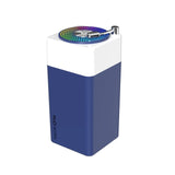 HAEGER-High Capacity Portable Household Mute Air Cooler USB Charging Rechargeable Air Conditioner for Office