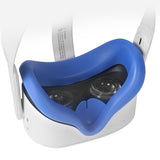 GOMRVR Oculus Quest 2 Protective Case Silicone VR Eye Mask Skin-friendly Anti-slip Light Leakage Protection Sleeve
