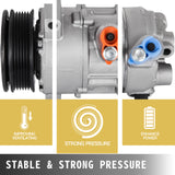 VEVOR Auto AC Compressor for Jeep /Dodge 2007-2018 1.8 / 2.0 / 2.4L Car Air Conditioning Compression System Rapid Refrigeration