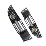 2x Front Bumper Grille Exterior Body Parts Grills Air Intakes Fit for Passat Car Parts Replacement Daytime Running Light Grille