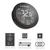 CYCPLUS Wireless Bike Computer GPS Speedometer BT ANT+Cycling Computer Waterproof w Cadence Sensor Heart Rate Monitor for Bike