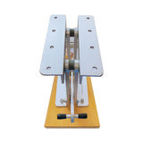 Aluminum Outboard Motor Bracket Mount Heavy Duty Boat Auxiliary Trolling Yacht 7.5-20HP