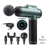 Mini Massage Gun Muscle Massage Relax One-Key Control Electric Body Neck Back Massager Professional Fascia Gun