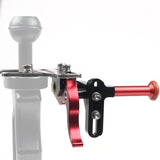 Adjustable Shutter Trigger,Aluminum Alloy Universal Ergonomic Extension Lever SLR Waterproof Case Shutter Trigger