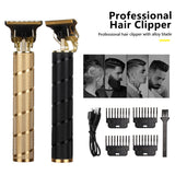 USB T9 Hair Clipper Professional Electric hair trimmer Barber Shaver Trimmer Beard 0mm Men Hair Cutting Machine for men Cordless