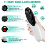 Face Blackhead Remover Vacuum with WiFi Visual 30X 1080P HD Camera Facial Pore Cleaner Kit Acne Extractor Probes for Women Men