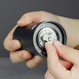Hand-Cranked Bean Grinder Coffee Bean Grinder Stainless Steel Core Double-Shaft Grinder Household Portable Manual