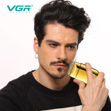 VGR washable electric shaver for men rechargeable beard electric razor bald head shaving machine wet&amp;dry lithium battery