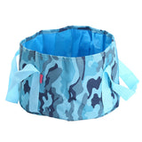 Portable Outdoor Travel Foldable Folding Camping Washbasin Basin Bucket Bowl Sink Washing Bag Foot Bath Water Bucket 15L
