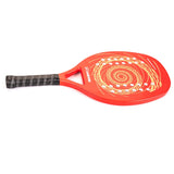 CAMEWIN Carbon Beach Tennis Racket Paddle Soft EVA Friction Face With Bag Red Adult Sporting Goods Padel Racket