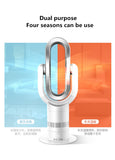 220V cold warm Remote Control Bladeless Cooling Fan Ultra-quiet Electric Fan Air Purifier Appointment cold and warm fan