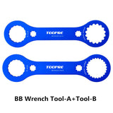 Bracket BB Wrench Cycling Repair Tools Biking Portable Dustproof Multi-function Bottom Remover Cycling Parts for TOOPRE