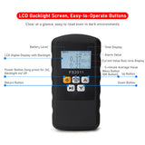 Digital Radiation Tester with Backlight  X γ Hard β Ray Detection Dose Alarm Real-time &amp; 5-minute Average Value Geiger Counter