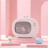 400ml Portable Humidifier Wireless TV Humidifier  Aroma Diffuser USB Ultrasonic for Home Air Humidificador with Atmosphere Lam
