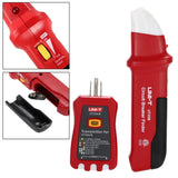 UNI-T UT25A Professional Automatic Circuit Breaker Finder Socket Tester with LED Indicator Electrician Diagnostic-tool