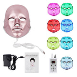 7 Color Led Face Light Therapy Mask Hot Mist Sparyer Facial Steamer Nano Moisturizing Beauty Machine For Women Face Skin Care