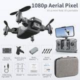 KY905 Mini Drone With 4K Camera HD Foldable Drones Quadcopter One-Key Return FPV Follow Me RC Helicopter Quadrocopter Kid's Toys